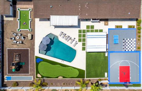 Sportscourt Pool Hot Tub Game Room Playground - Foto 53