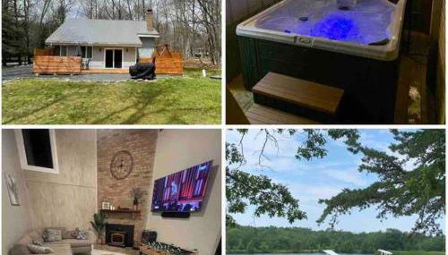 Modern Home near Lake w HotTub, Game Room, Fireplace - Foto 1