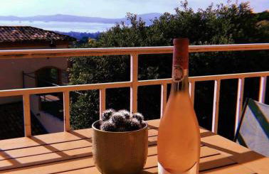 Les Restanques Duplex 4 pers Les Magnolias Magnifique vue mer - Foto 26