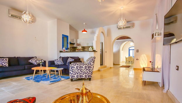 Luxury 4BD Villa with Pool in Hurghada - Foto 4, Zona de estar del vestíbulo