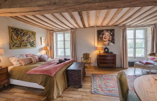 Le manoir de Saint-Ouen avec piscine chauffée intérieure - Foto 5