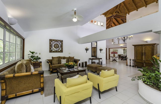 Casa de Campo Villa for Rent in Caribbean Style - With Pool Jacuzzi and Volleyball net - Foto 23