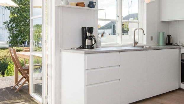 6 Person Holiday Home on a Holiday Park in Ebeltoft - Foto 5, Cocina privada