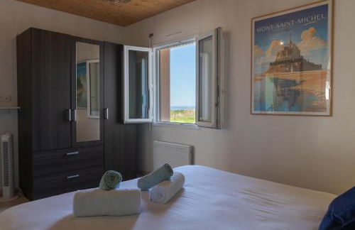 Vue Mt-St-Michel, Élégance, calme et baby-foot Bonzini - Foto 15