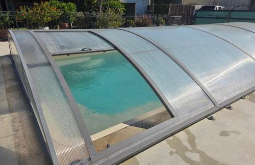 Appart'Estel 2 pers en campagne avec terrasse et accès piscine - Photo 10