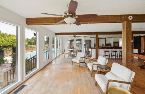 5-Acre Retreat Private Pool Outdoor Bar Fishing Pond & Game Room - Foto 14