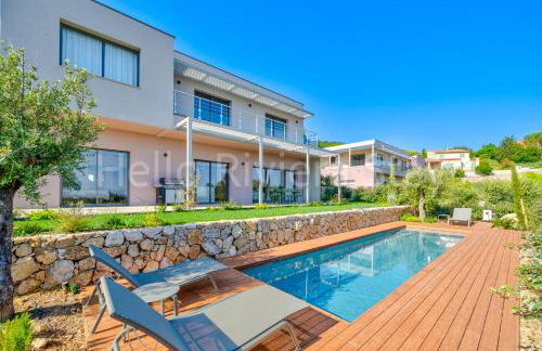 Villa Gaïa, piscine, vue mer, salle de sport - Foto 29