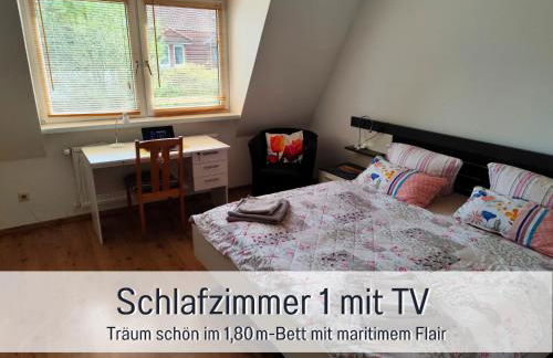 Fewos-Bremerhaven, Ferienwohnung "Am See" in Geestland -Langen - 3 Schlafzimmer, Garage, Loggia & WLAN - ideal für Familien & Homeoffice - Foto 20