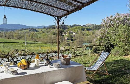 Gîte rustique 6 pers avec cheminée et grand jardin, animaux acceptés - FR-1-496-61 - Foto 21