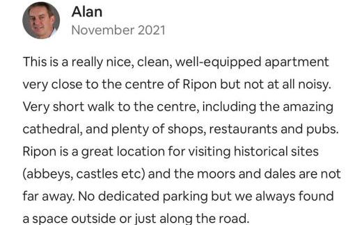 Central Ripon apartment - view of the Cathedral! - Foto 32