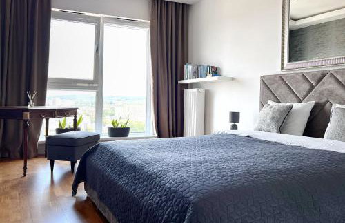 Capital Towers - Apartament Red z widokiem na panoramę miasta i rzekę - Foto 2