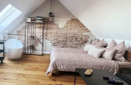 Ferienloft Ottos Werkstatt mit Saunafass - Foto 2