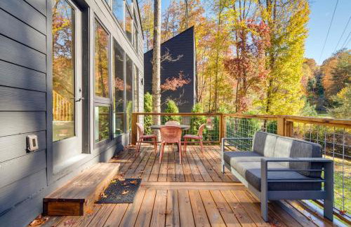 4 Mi to Dtwn Brevard: Modern Pisgah Forest Getaway - Foto 19