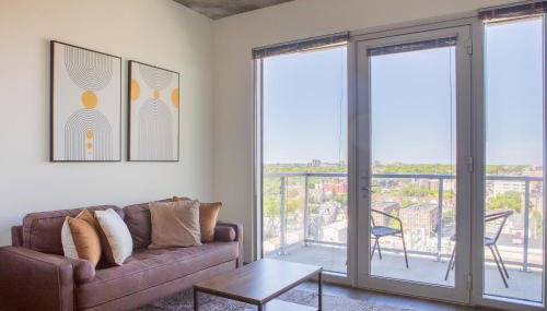 Luxury Studio Apt Near Brady St with Balcony and City View - Foto 5