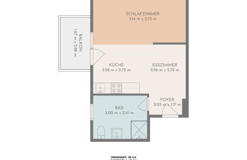 Design-Apartment in Langenbach bei München, nahe Flughafen München - Foto 35