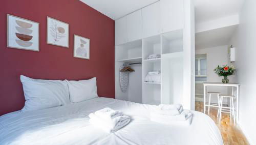 Studio near Paris - 25 minutes from Eiffel Tower - Foto 3, towels, wardrobe