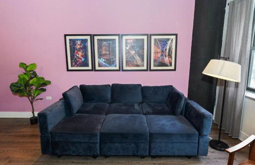 McCormick Place Huge 2BR Cozy Loft Suite with Optional Parking Sleeps 8 Near Soldier Field and Grant Park - Foto 10