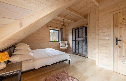 AleBale Przesieka luksusowy dom z bali z widokiem na Karkonosze - Foto 27