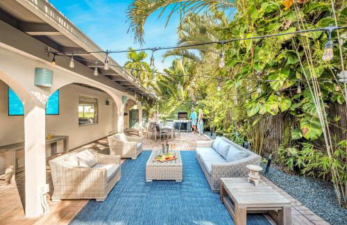 Steps from Beach Quaint Cottage Hot Tub Surf Key H0MES - Foto 7