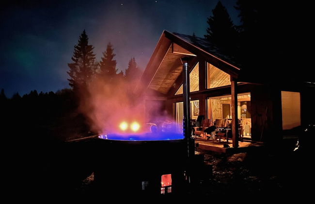 Modern Mountain Cabin - Outdoor Hot Tub - 8 Beds - Photo 26