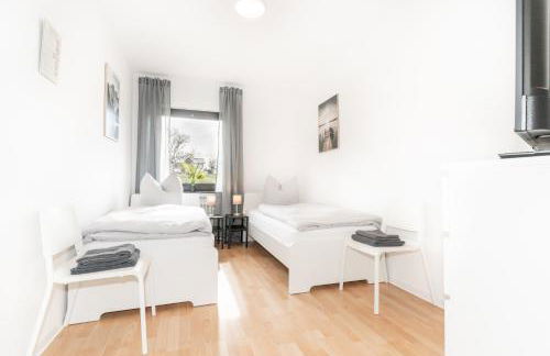 MR Living I moderne Apartments mit Einzelbetten, voll ausgestattete Küche, WLAN, Parkplatz I DR01, DR02 - Foto 25