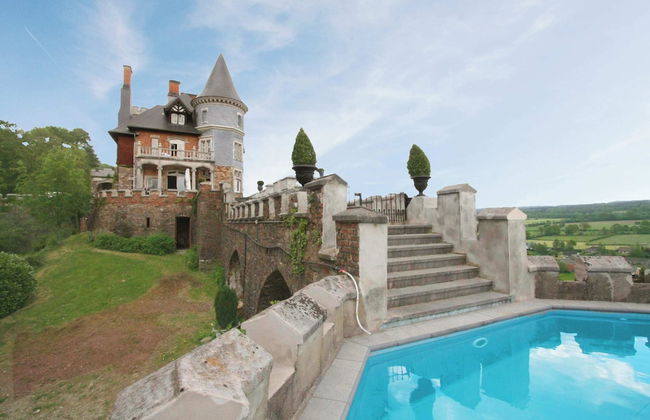 Castle in Spa With Lake View & Heated Pool - Foto 37