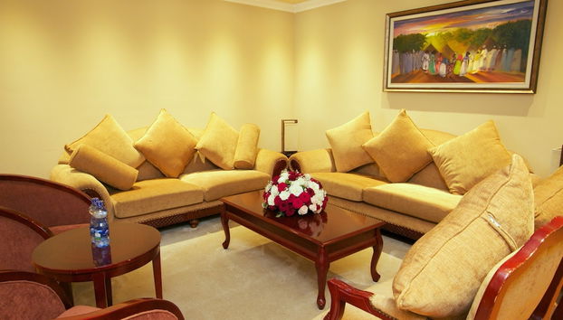 Sitzecke in der Lobby