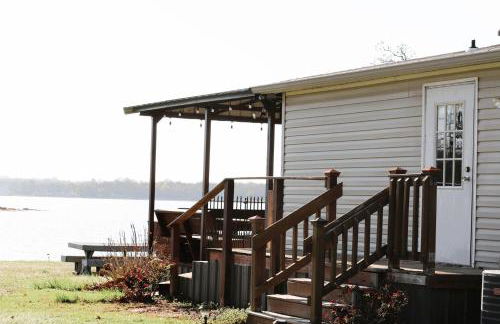 Charming Cabin with Private Dock on Lake for Lovely Family Glamping Near Oklahoma City - Foto 10