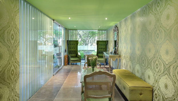 Zona de estar del vestíbulo