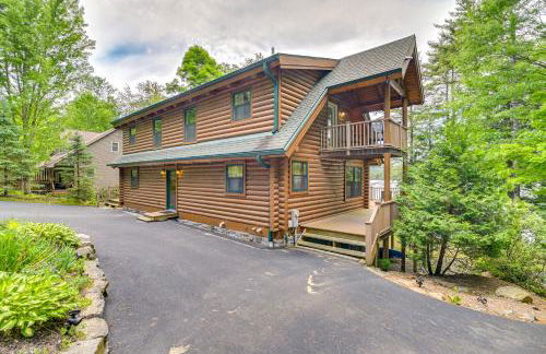 Lakefront Corinth Log Home Private Dock, Fire Pit - Foto 38