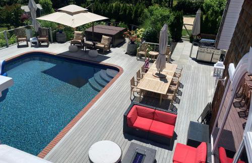 The J Luxury Villa - Southampton Poolside Retreat with Sauna - Foto 75