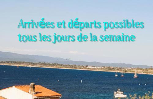 Superbe Villa 5 étoiles Presqu'Île de Giens la Madrague Rita la Villa d'Or vue mer piscine - Foto 4