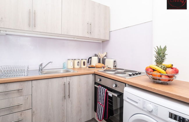 One Bedroom Apartment by Klass Living Serviced Accommodation Rutherglen - Crossroads Apartment With WiFi and Parking - Photo 12