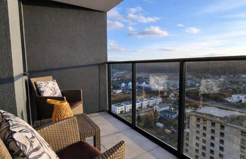 Golden Sky 17 pietro, taras z widokiem na Aquapark - Photo 7