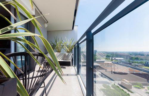 Apartment with Panoramic View of Milan and public free parking lot - Foto 3