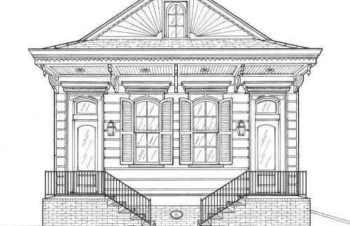 2038 Iberville Studio Rear 2BD - Foto 11