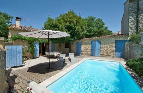 Maison de plain pied pour 4 pers piscine Lussan - Photo 4