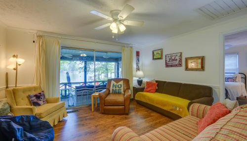 Lake Sinclair Crooked Creek Cottage with Fire Pit! - Foto 3