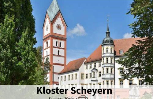 Holledau-Apartments - Auszeit im schönen Hopfenland in Bayern - voll ausgestattete Apartments - Garten - Balkon - Nähe München - Foto 51