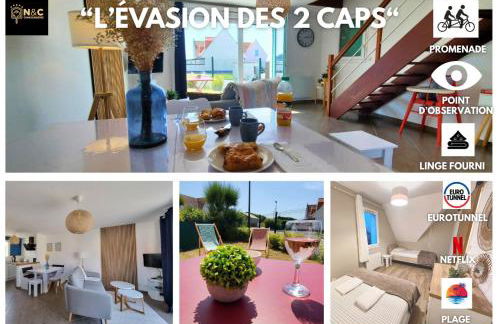 Cottage L'évasion des 2 caps-5 personnes- bord de mer - Foto 1