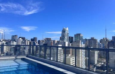 Luxury Studio Paulista Rooftop Pool 5min Metro - Foto 41