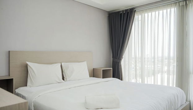Minimalist Studio At Altuz Seturan Yogyakarta Apartment - Foto 2, Habitación