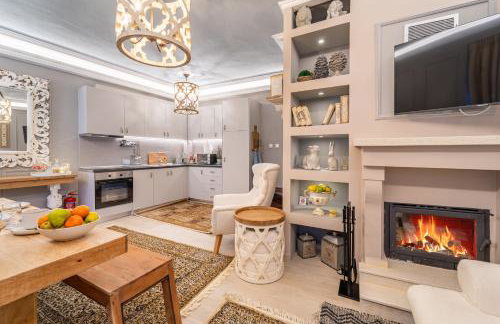 Dandy Villas Nymfaio - Snow Queen - Sauna - Fireplace - Up to 6 adults 2kids - Foto 7