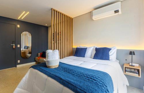 Studio Blue Cidade Jardim - 10 min Estádio Morumbis e Hospital Albert Einstein - Foto 1