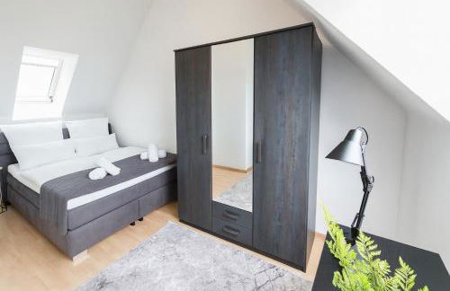 Self-Check-In in Bad Vilbel mit Parkplatz nahe Messe, Frankfurt und Flughafen - Foto 15