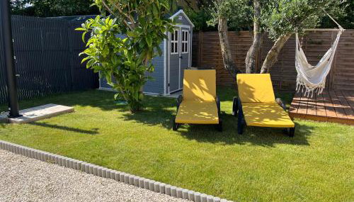 Petite maison individuelle proche plage - Foto 3, Garden, sunbed