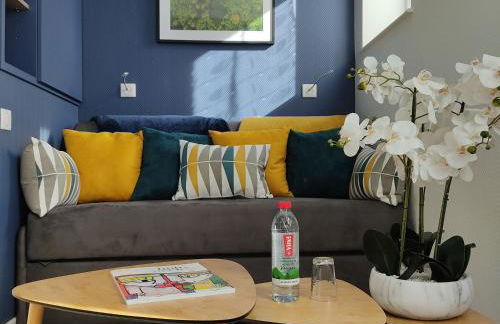 Appartement lumineux 4* pour 2 à Vittel, proche thermes, WiFi, parking gratuit - FR-1-589-745 - Foto 4