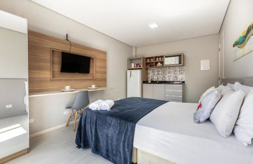 3-Studio lindamente decorado! Ideal para casal!!! - Foto 10