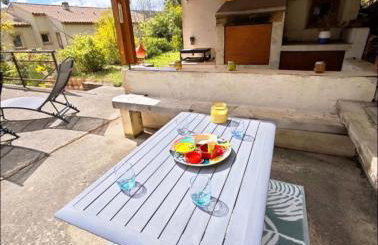 Chez Lilou et Papoum - Terrasse, vue & parking - Photo 24