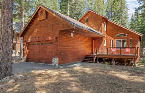Tahoe Donner Cabin Level Driveway Sleeps 8 Fireplace - Foto 42
